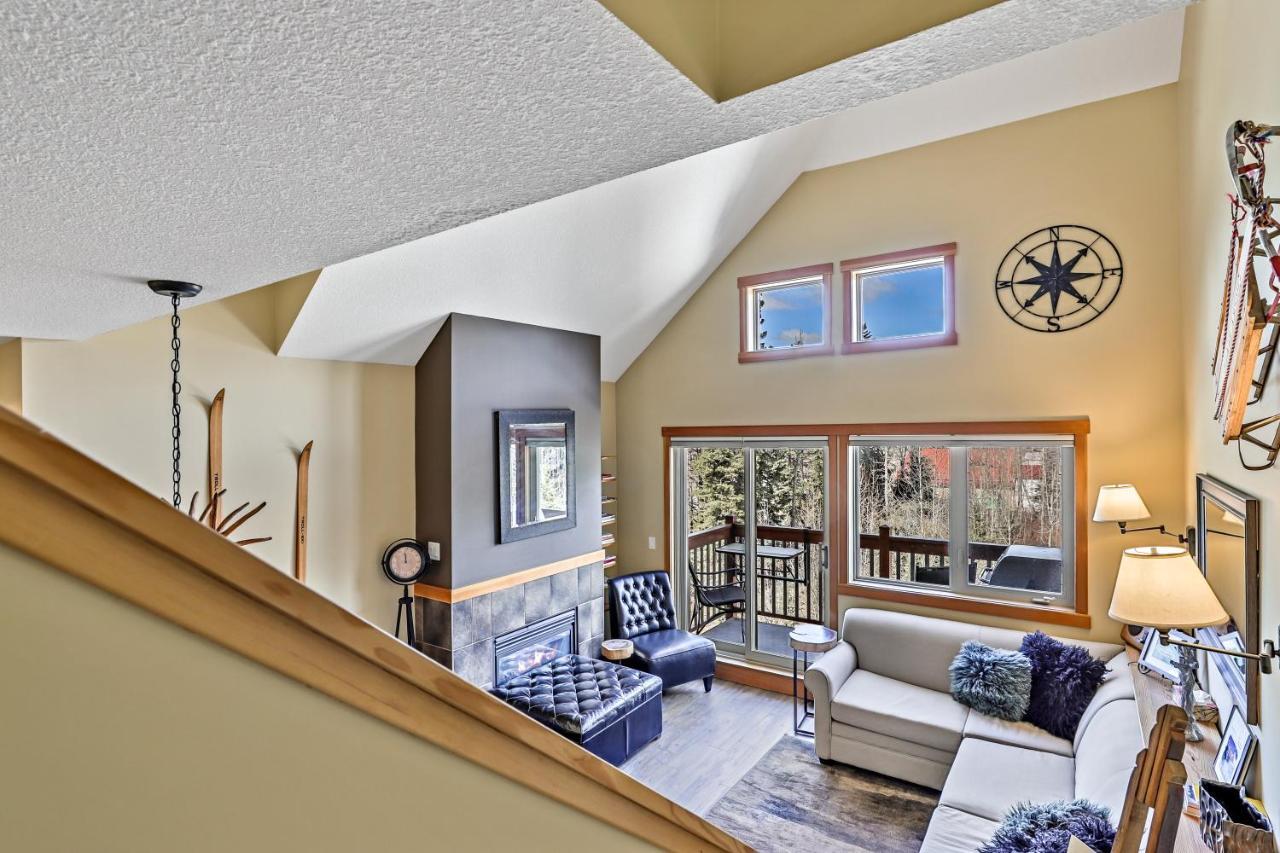 Spectacular Mountain View Corner Unit Pool Hot Tub Park Pass Apartment แคนมอร์ ภายนอก รูปภาพ